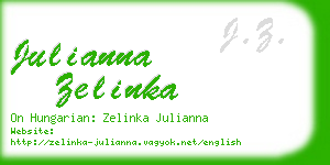 julianna zelinka business card